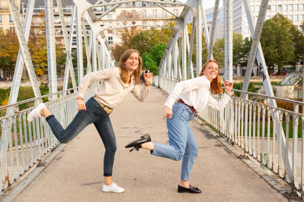 Charlotte Lischer et Coline Didier , fondatrices de Social Declik, la communauté des freelances pour l'impact et formation.